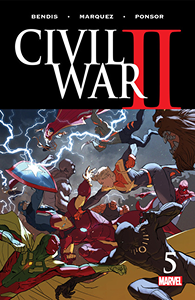 Cover of Civil War II #5