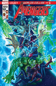 Cover of Avengers #672