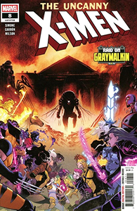 Cover of The Uncanny X-Men #8